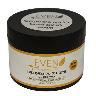 ווקס ג'ל על בסיס מים אדום חזק 250 מ"ל